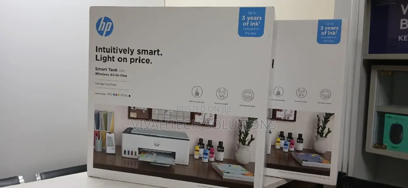 Hp Smart Tank 582 Wireless All-in-One Inkjet Printer