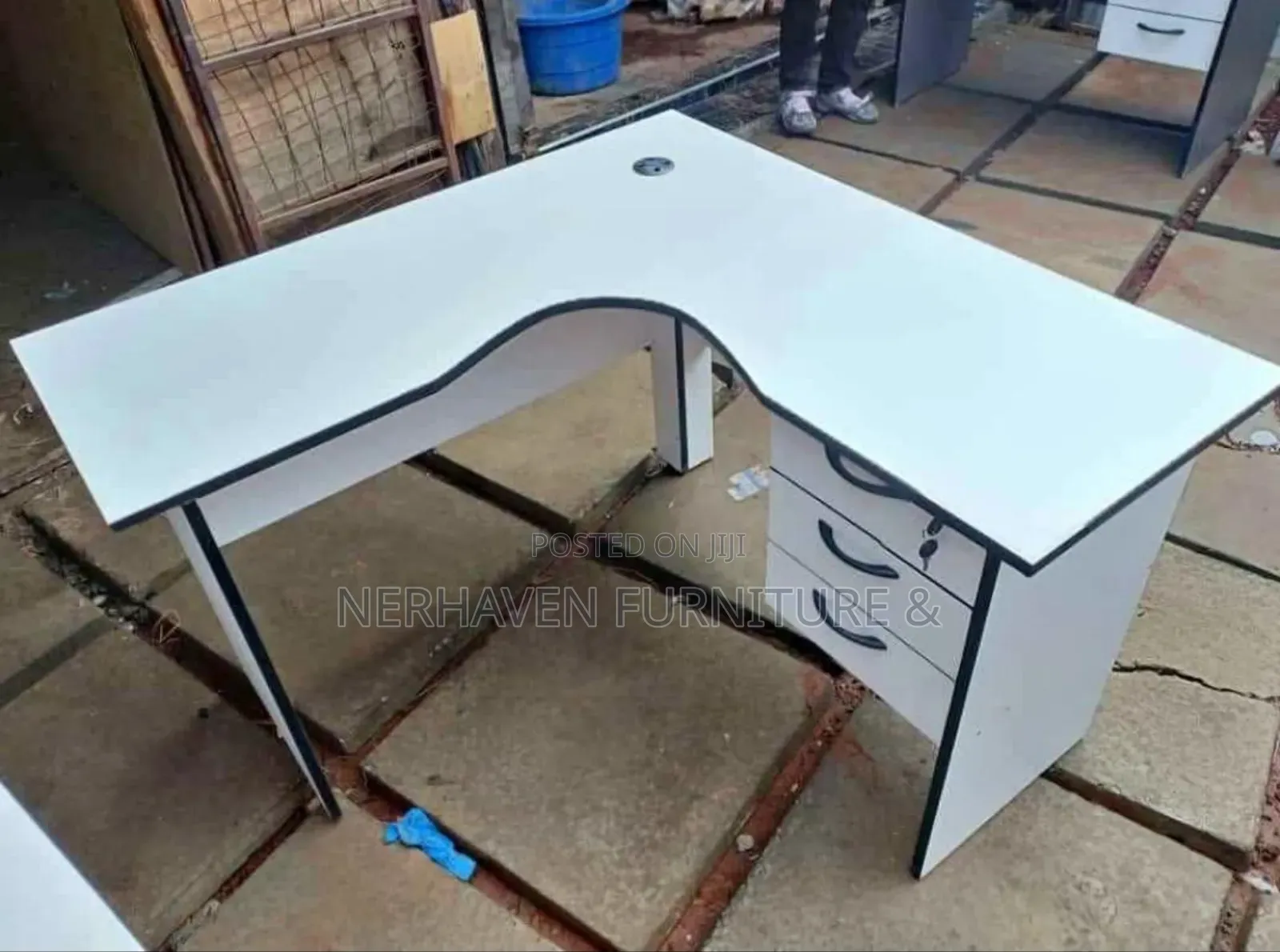 L Shape Office Desk – Corner Computer Workstation