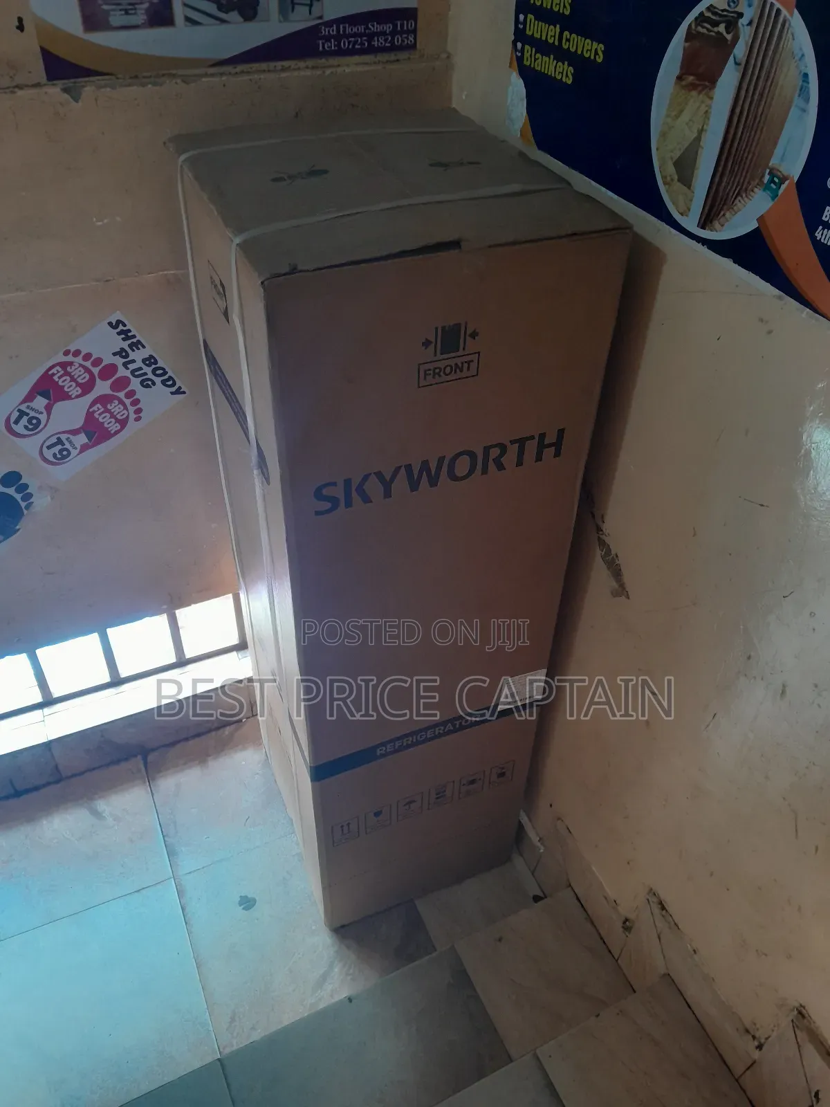 Skyworth 158litres Double Door Refrigerator