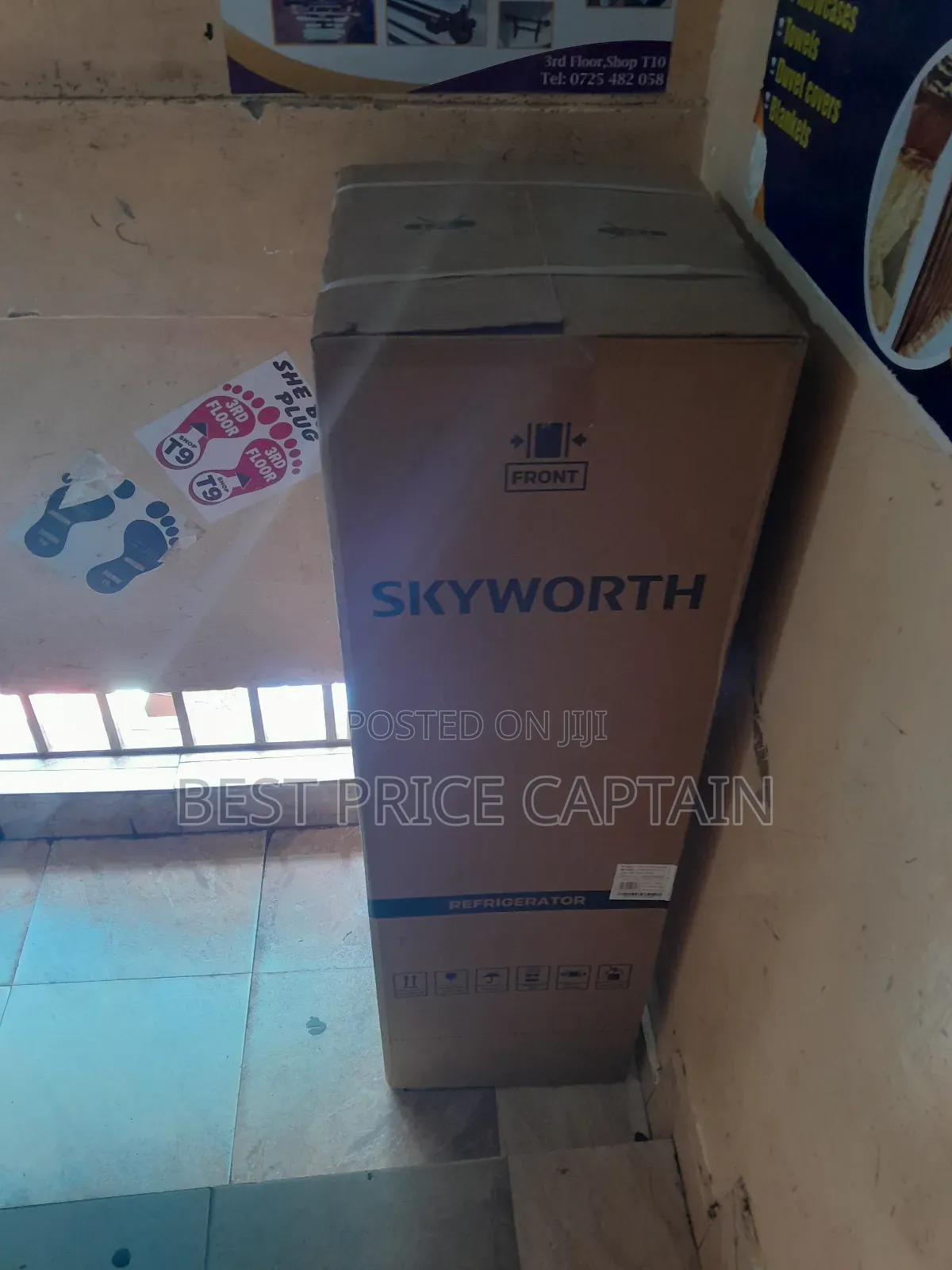 Skyworth 158litres Double Door Refrigerator