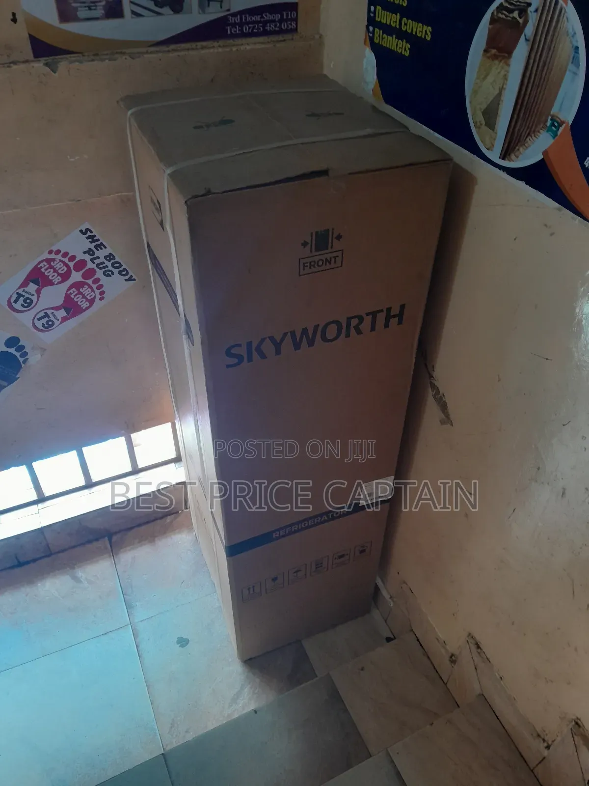 Skyworth 158litres Double Door Refrigerator