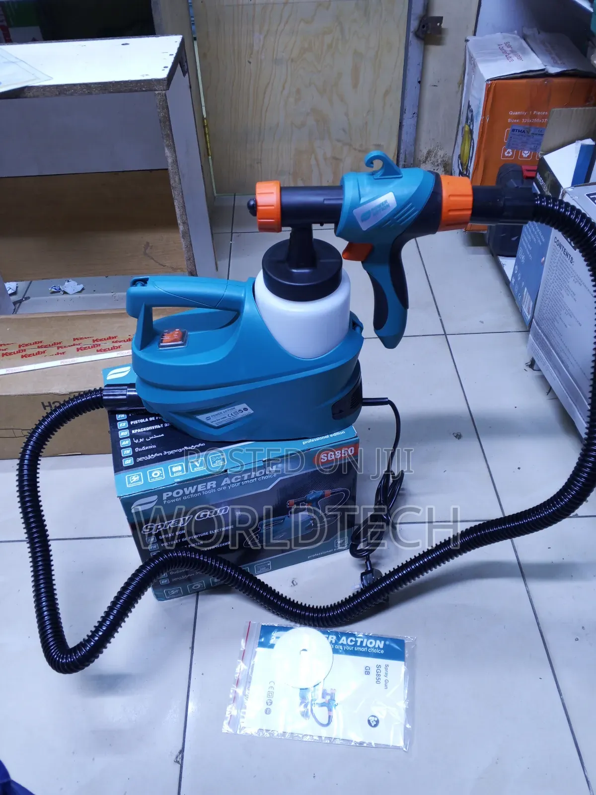 650watts Electric Paint Sprayer/Power Action High Pressure Paint Spray