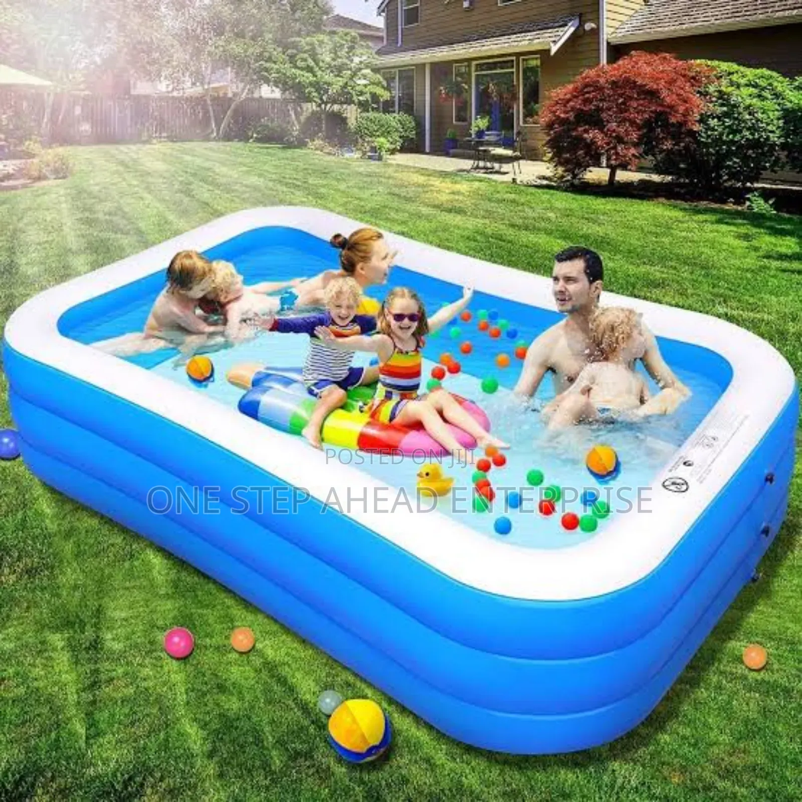 Inflatable Pool 3m Length for Kids Fun