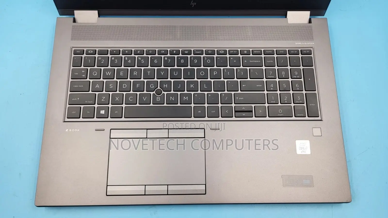 New Laptop HP ZBook Fury 17 G7 32GB Intel Core i7 SSD 512GB