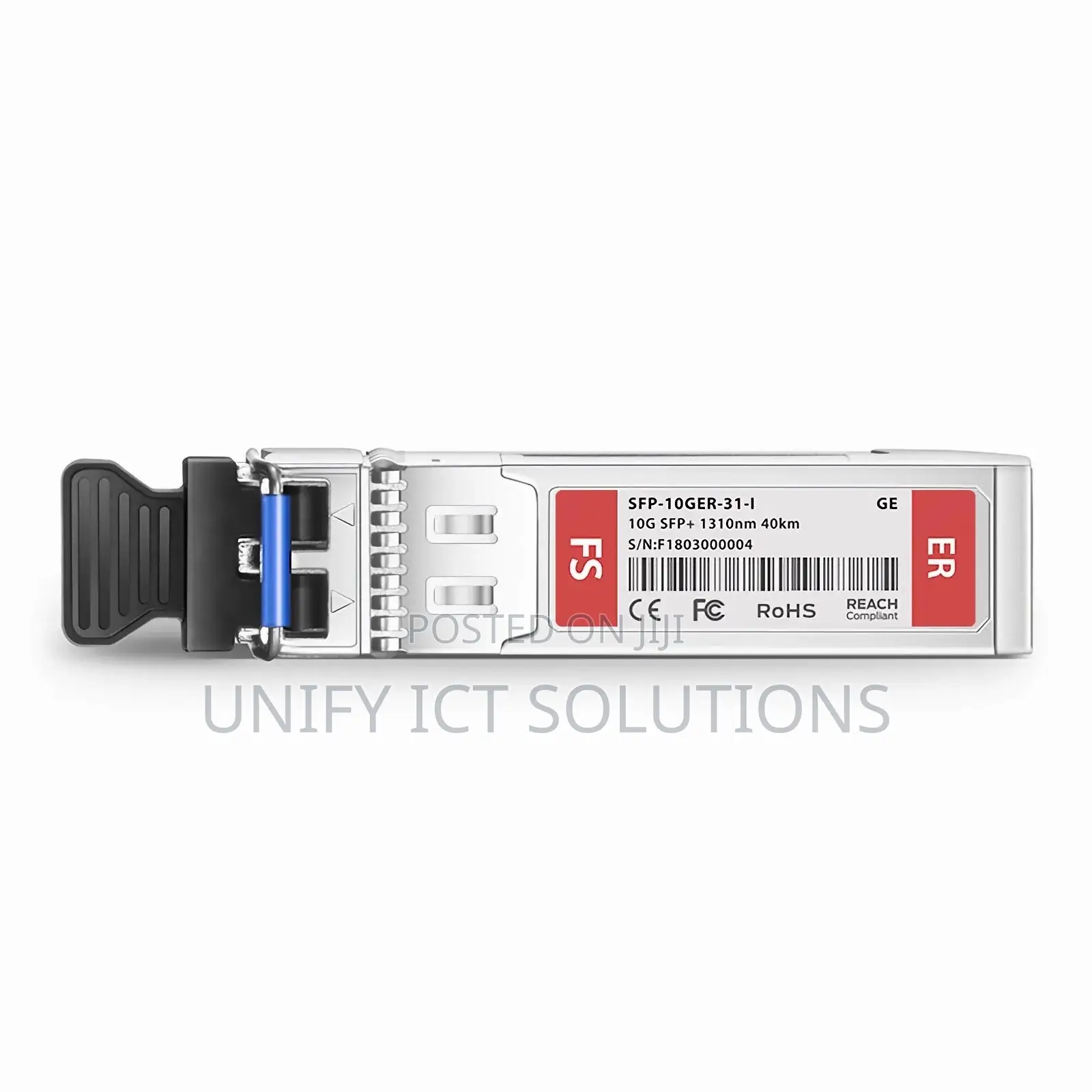 Cisco SFP-10g-Er Compatible Sfp+ 10gbase-Er 1550nm 40km Dom Duplex Lc