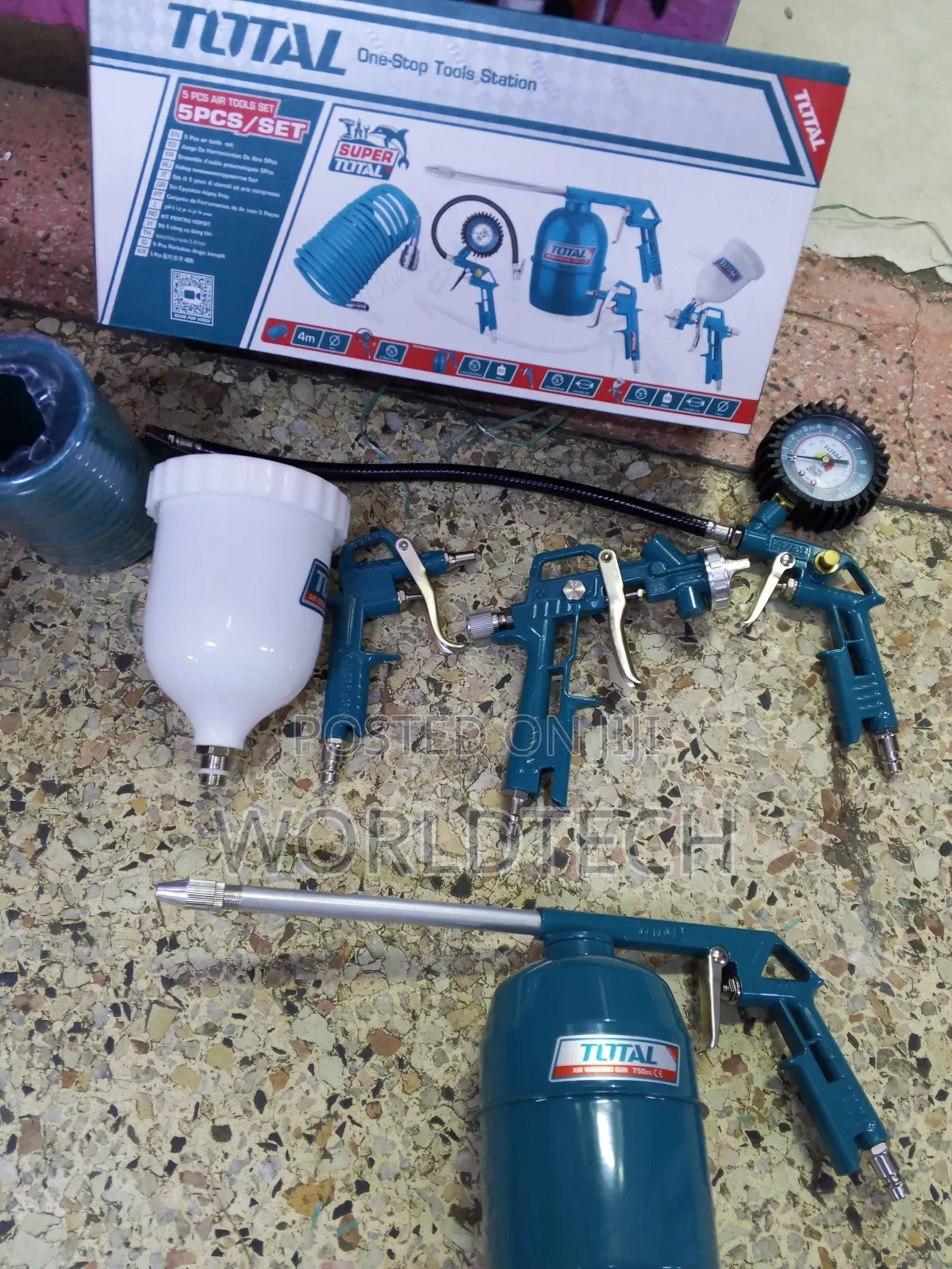 5 in 1 Total Toolkit/ Quality 5 in 1 Air Gun Toolkit