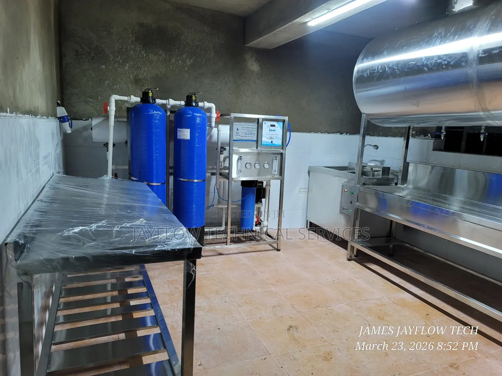 Stainless Steel Holding Tank 1000 LTRS