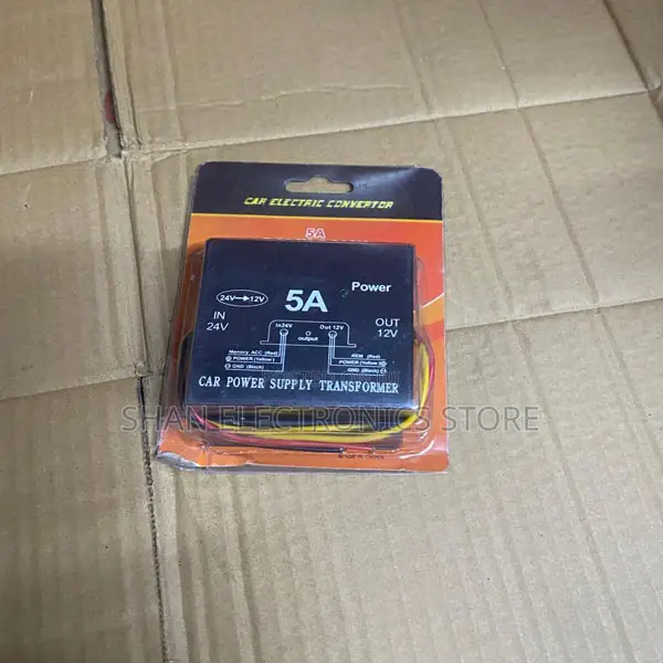 Dc 24v to 12v 5a Step Down Converter Power Supply Module for Vehicles
