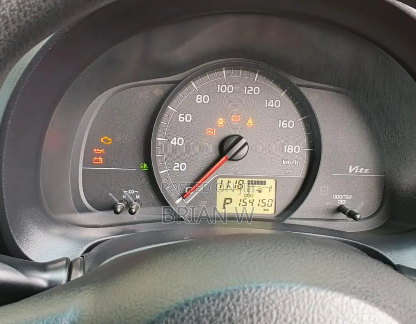 Toyota Vitz 2013 Black