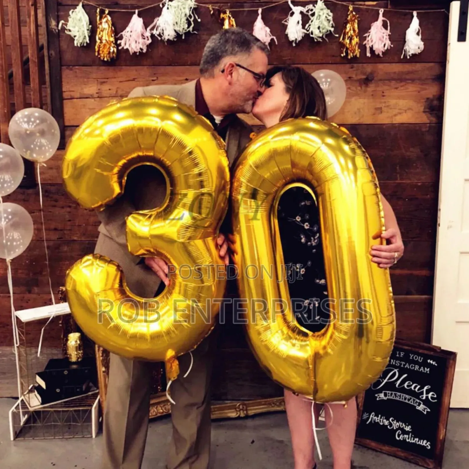 Numbers Foil Balloons