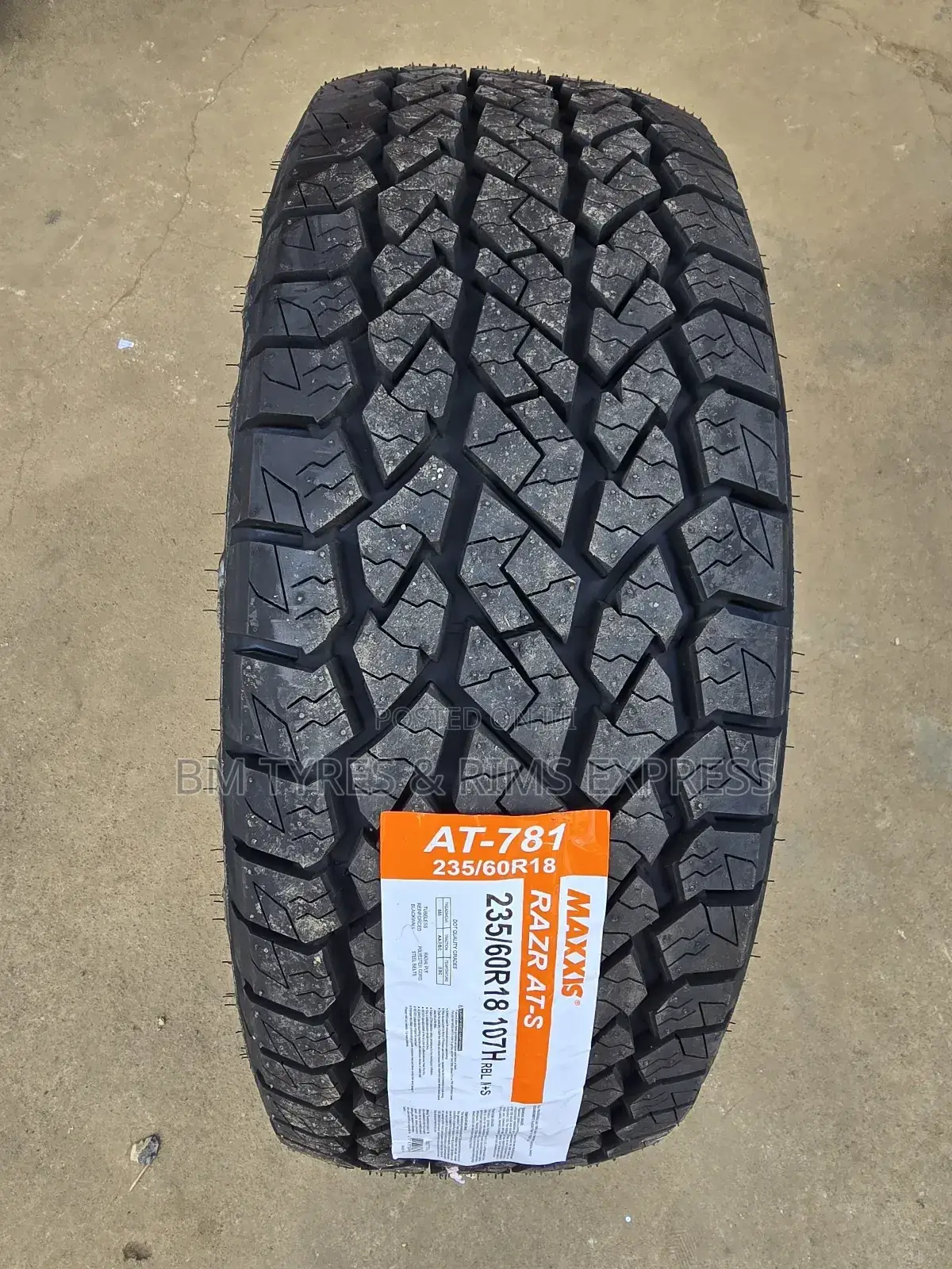 235 /60 R18 Maxxis Tyres (All Terrein)