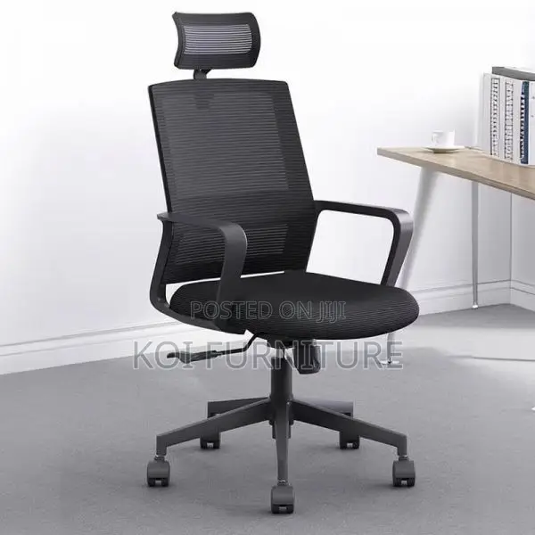 Office Chair: Ergonomic Black Office Chair