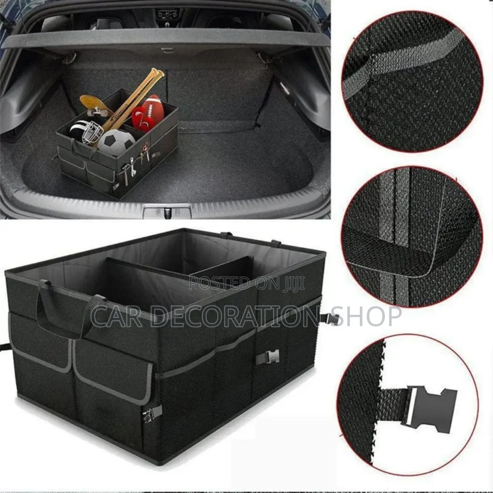 Collapsible Washable Car Boot Organizer Fits All Car Models