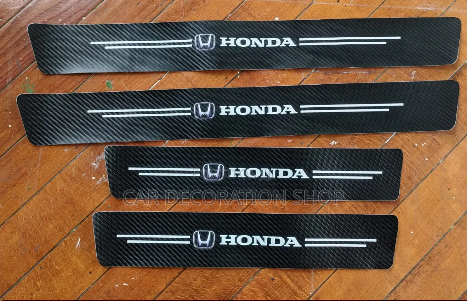 4pc Honda Antiscratch Plate Sill Sticker