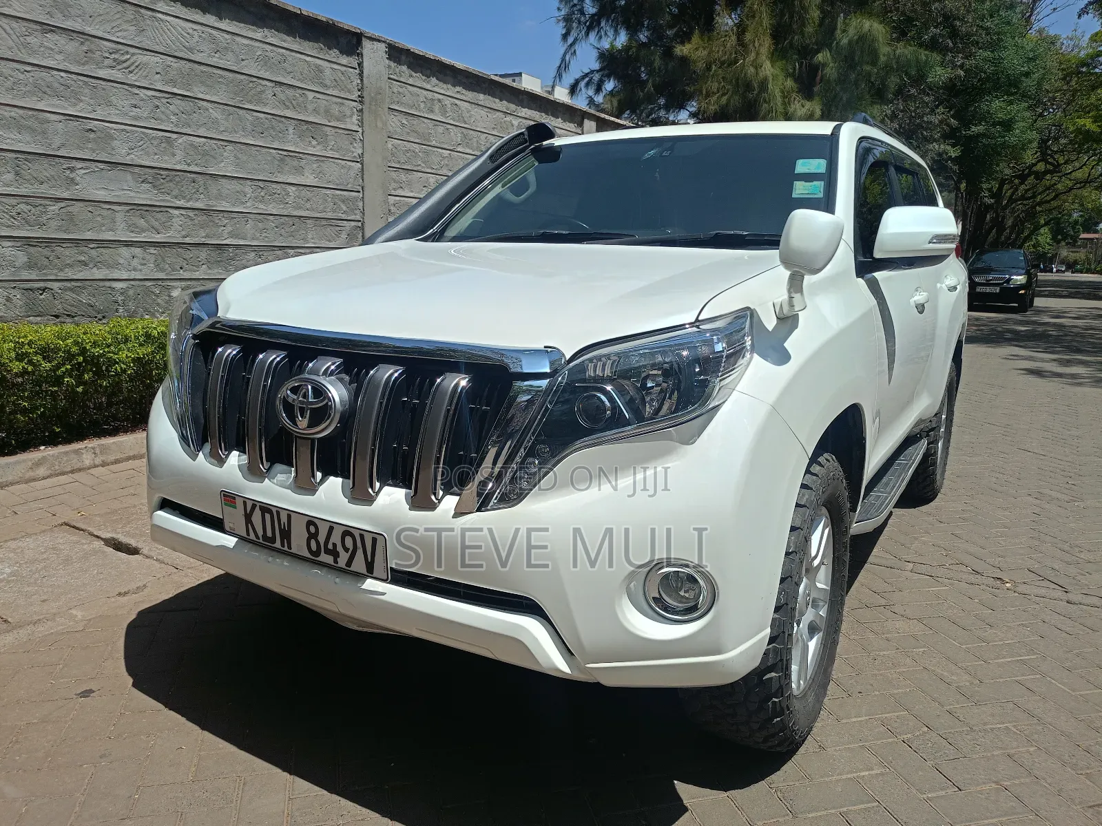 Toyota Land Cruiser Prado 3.0 D-4D (190 Hp) 7 seats 2014 White