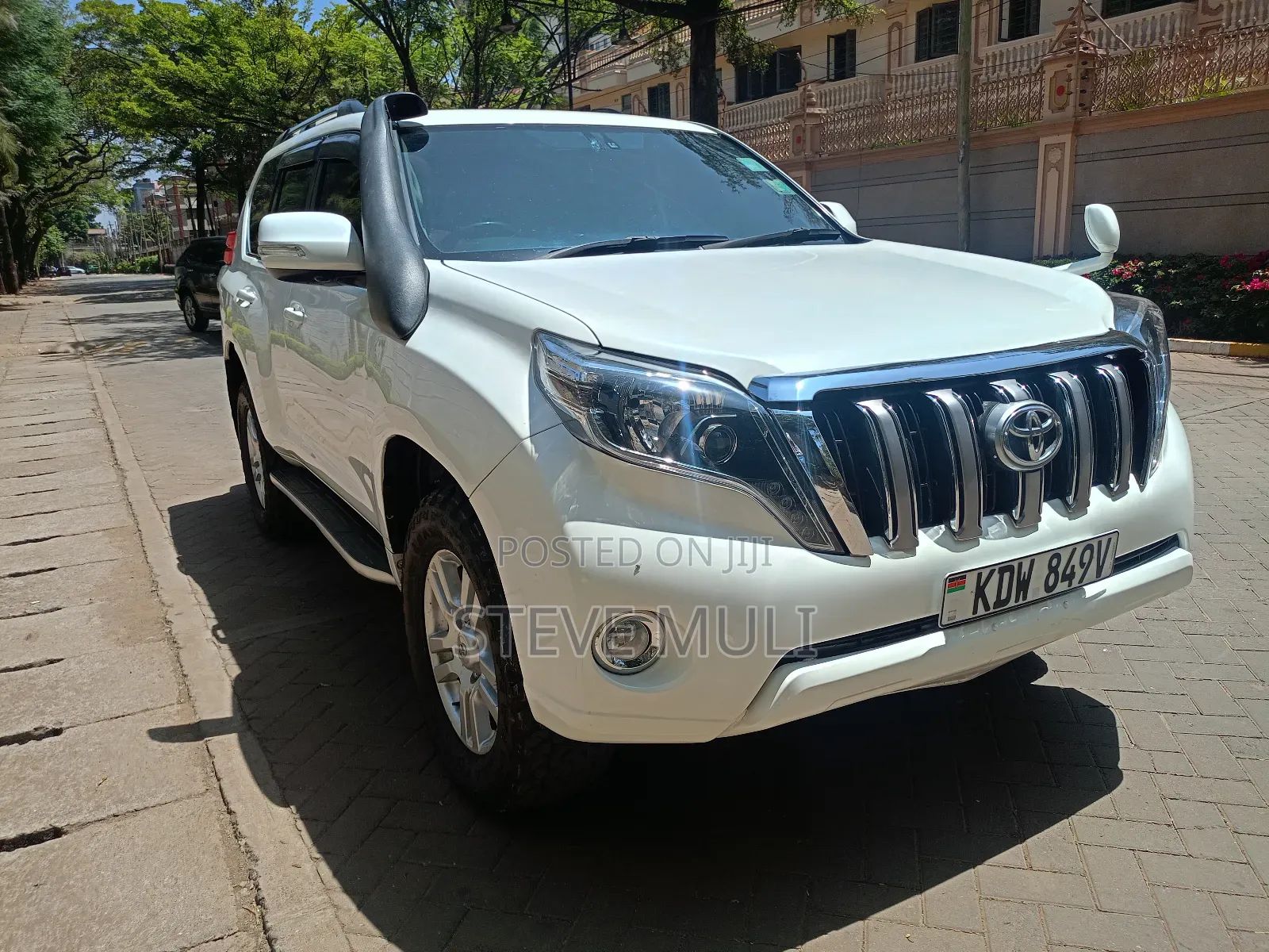 Toyota Land Cruiser Prado 3.0 D-4D (190 Hp) 7 seats 2014 White