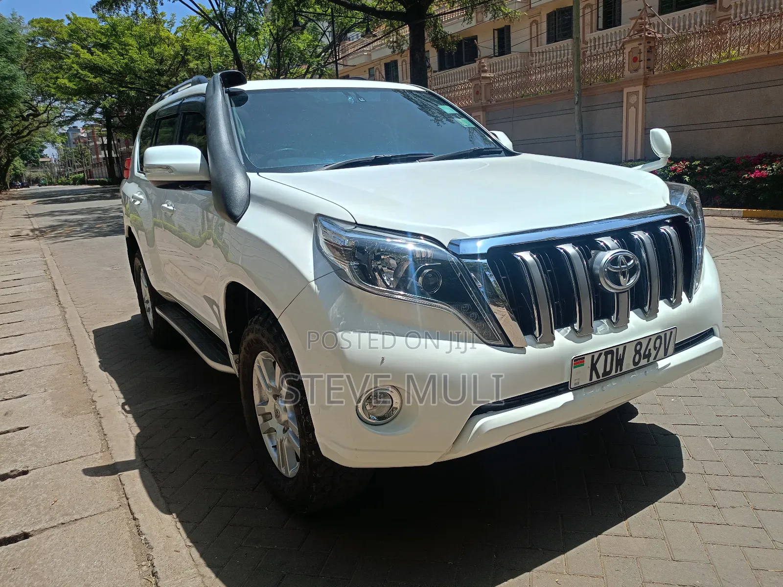 Toyota Land Cruiser Prado 3.0 D-4D (190 Hp) 7 seats 2014 White