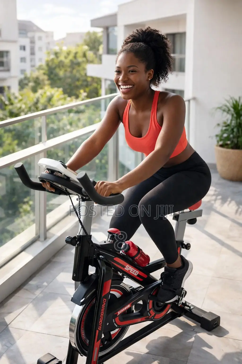 Heavy Duty Gym Bike – Smooth Ride Adjustable Seat