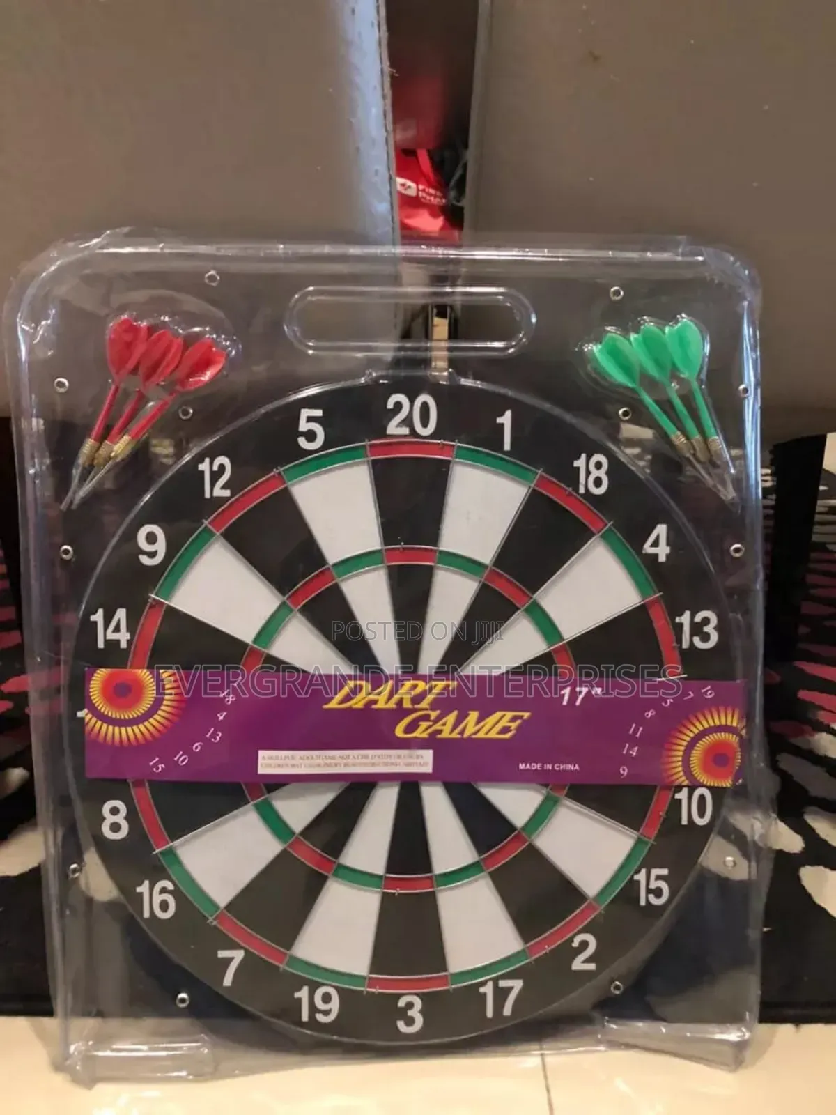 Dart Board 17 Inches