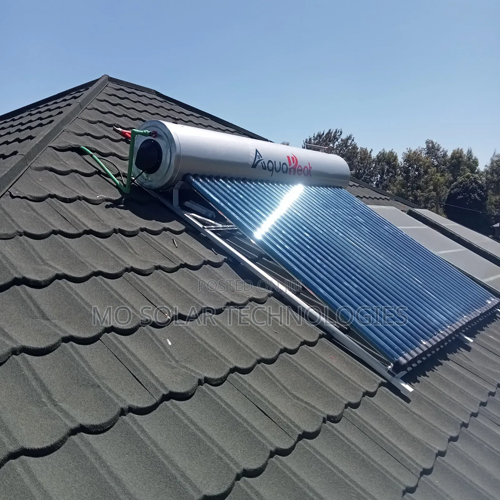 300litres Aqua Heat Stainless Steel Low Pressure Solar Water Heater