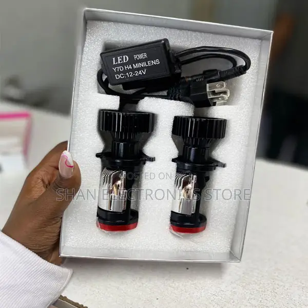 Y7 H4 Led Headlight Bulbs – Plug Play Mini Projector Upgrade