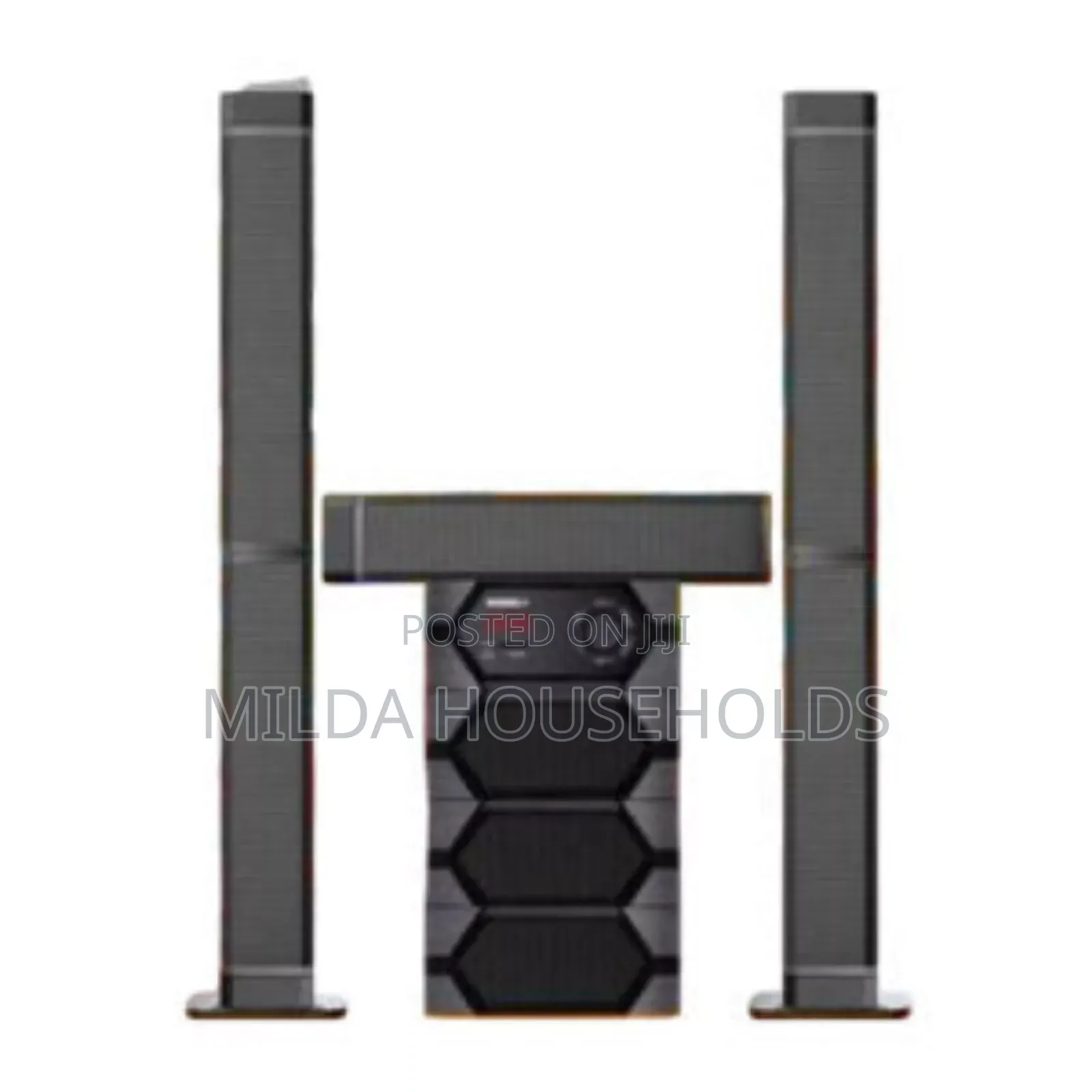 Nobel Tall Boy Speakers-Bt Hometheare-55000w Pmpo- Nb 2040.