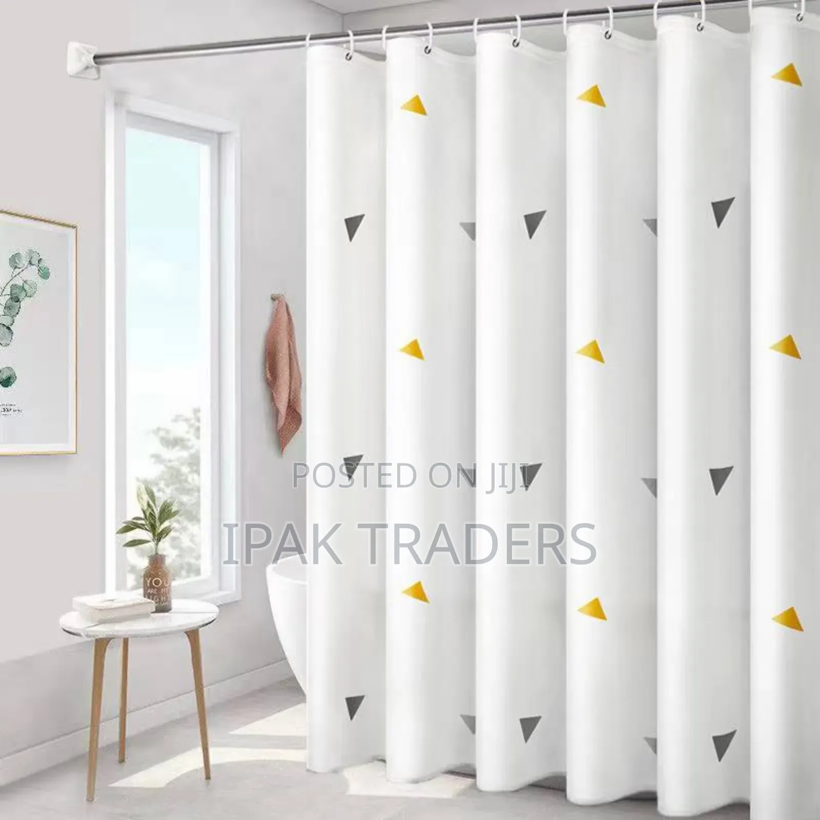 *Shower Curtain*
Material;Eva (Pvc Water Proof)
Size 180*200cms