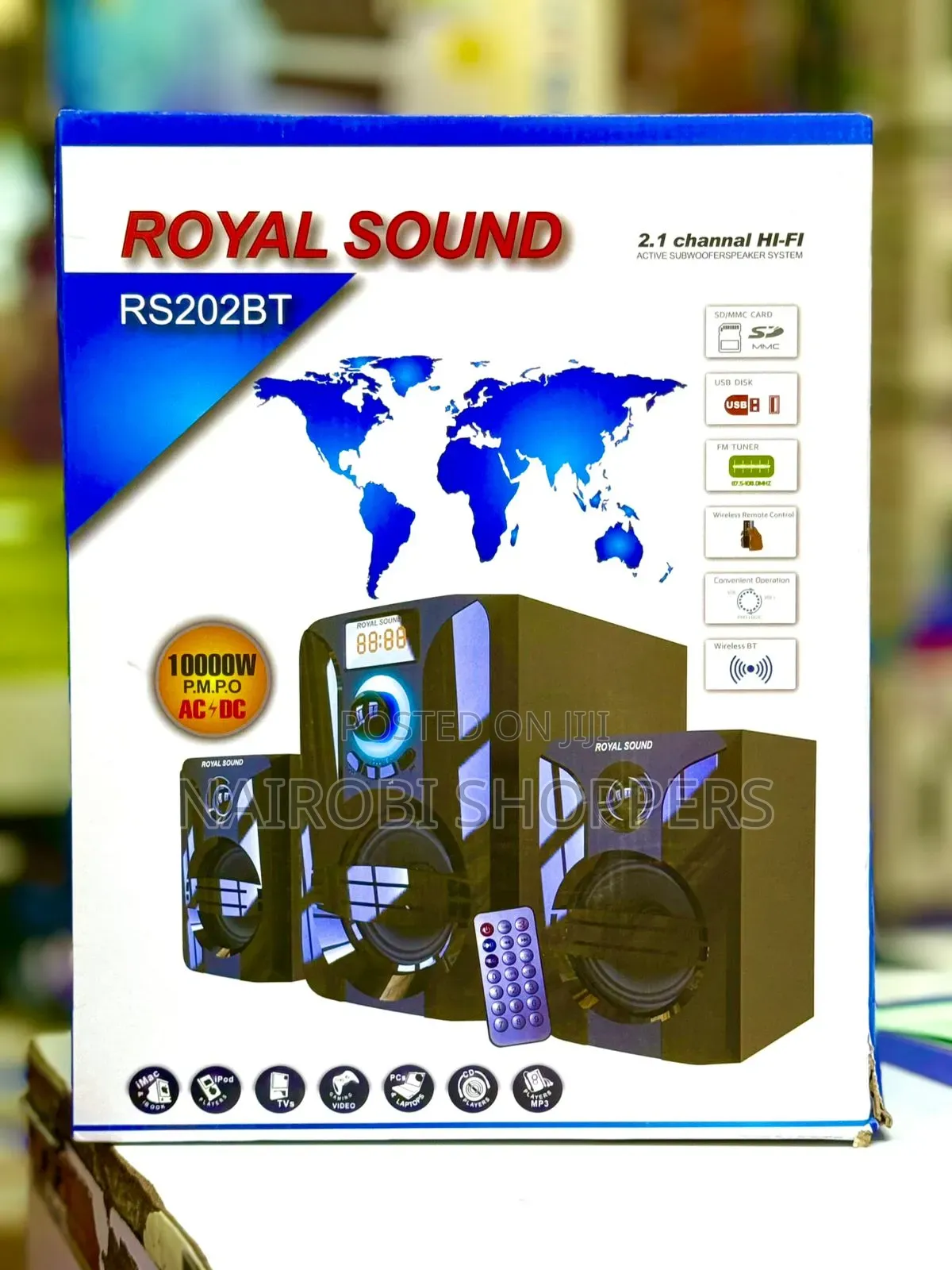 Royal Sound-Woofer 10,000 Watts Ac/ Dc