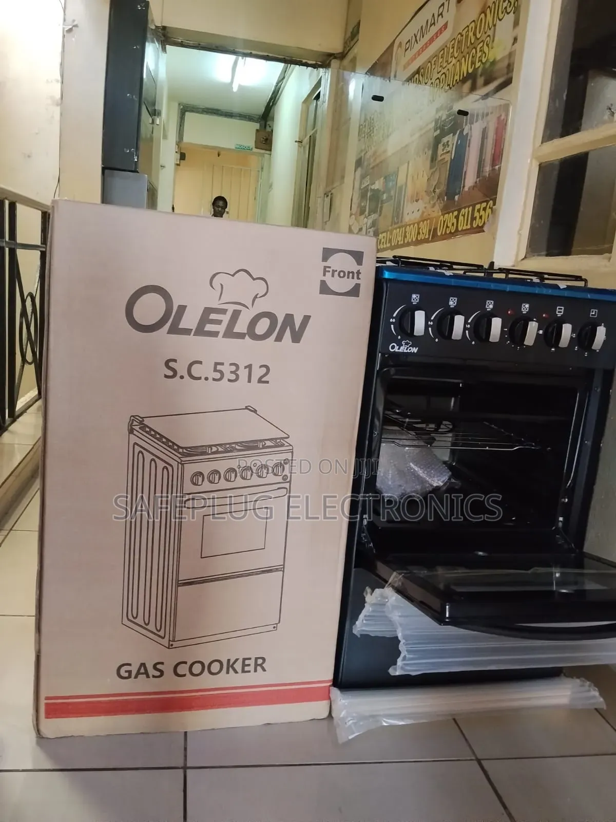 50 by 55 3+1 Standing Cooker