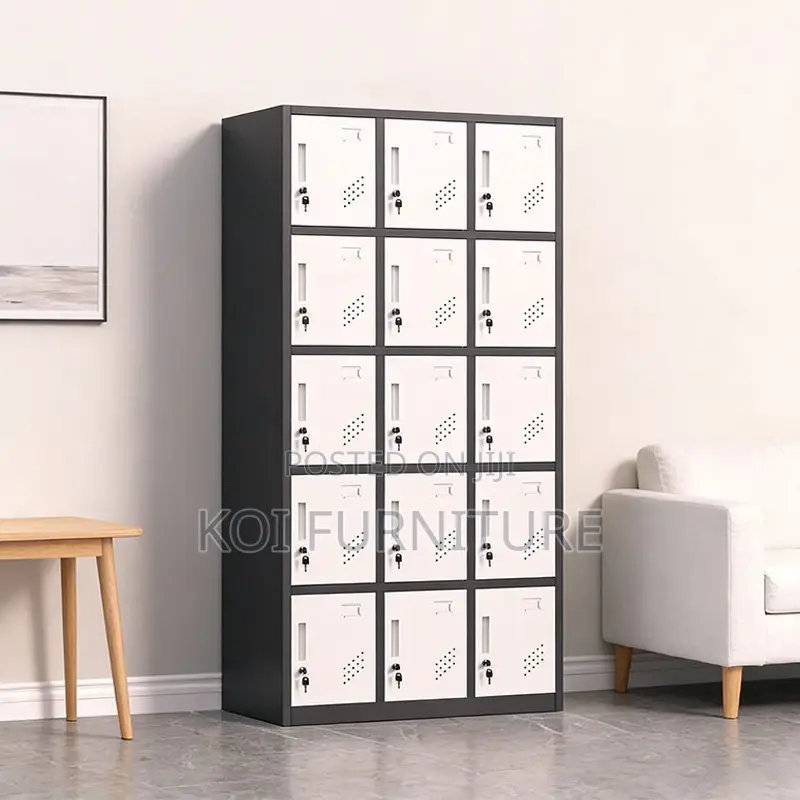 Office Cabinets; Filing Executive Offices Cabinet With 15 Lockers