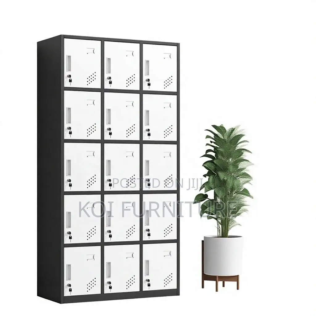 Office Cabinets; Filing Executive Offices Cabinet With 15 Lockers