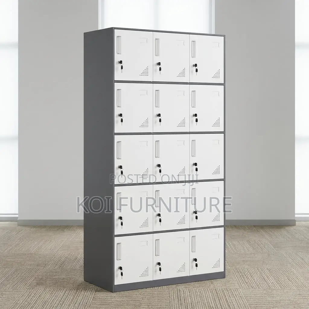 Office Cabinets; Filing Executive Offices Cabinet With 15 Lockers
