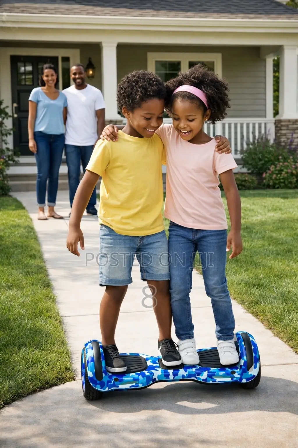 Hoverboard With Safety Features – Anti-Slip Design