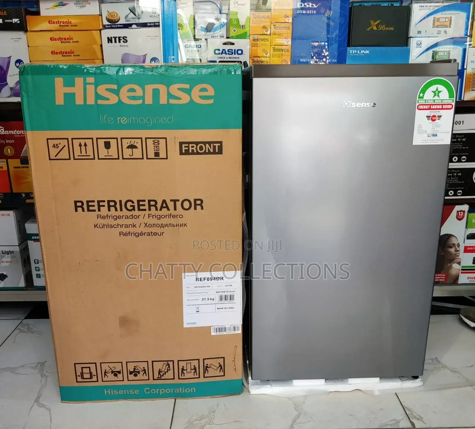 94 Single Door Hisense Fridge