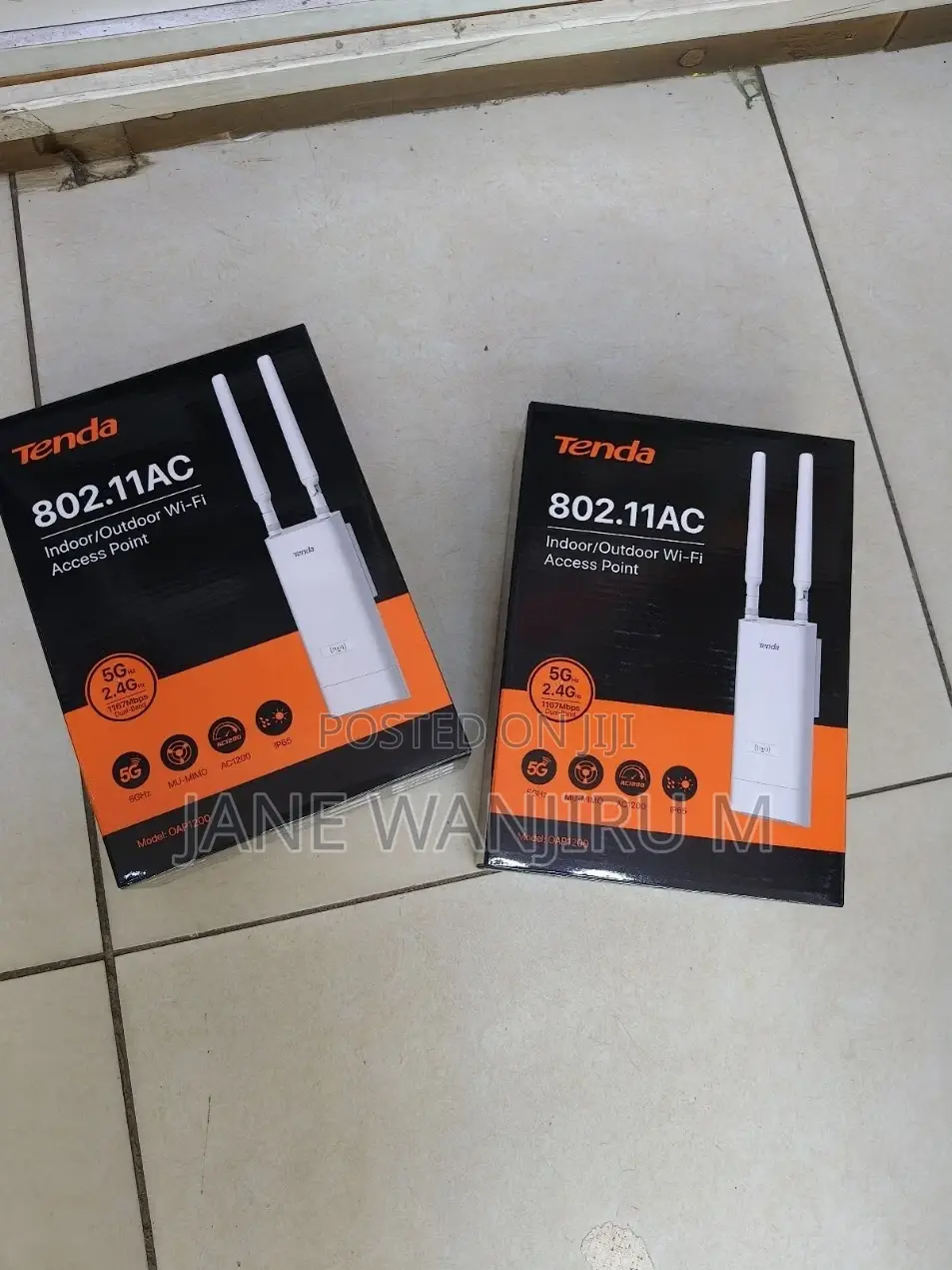 New Tenda 802.11ac Indoor / Outdoor Wifi Access Point Oap1200