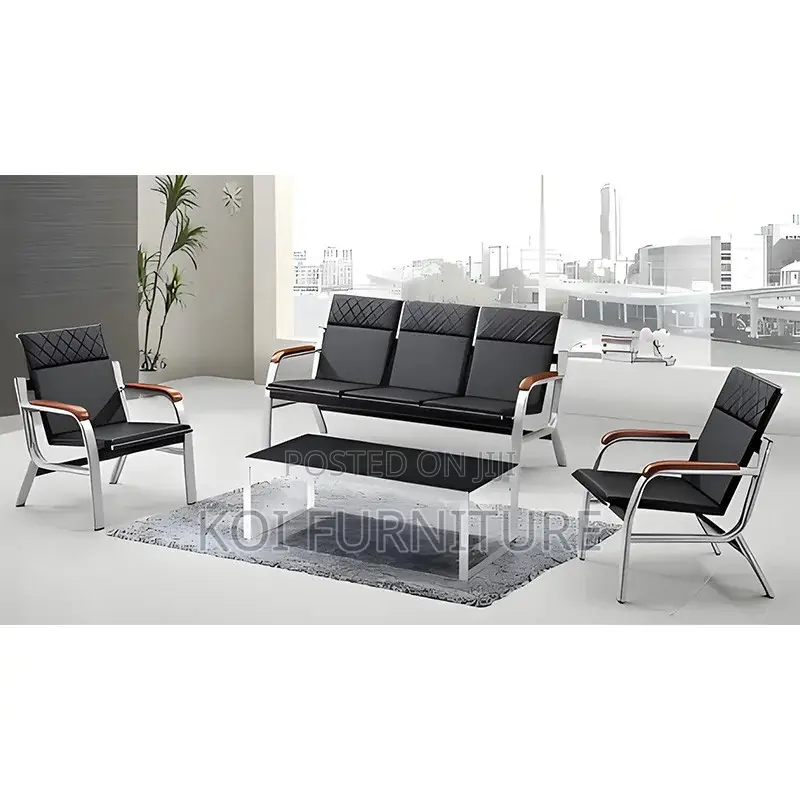 Office Sofa; Executive Five Seaters Elevating Impressive Sofa Set