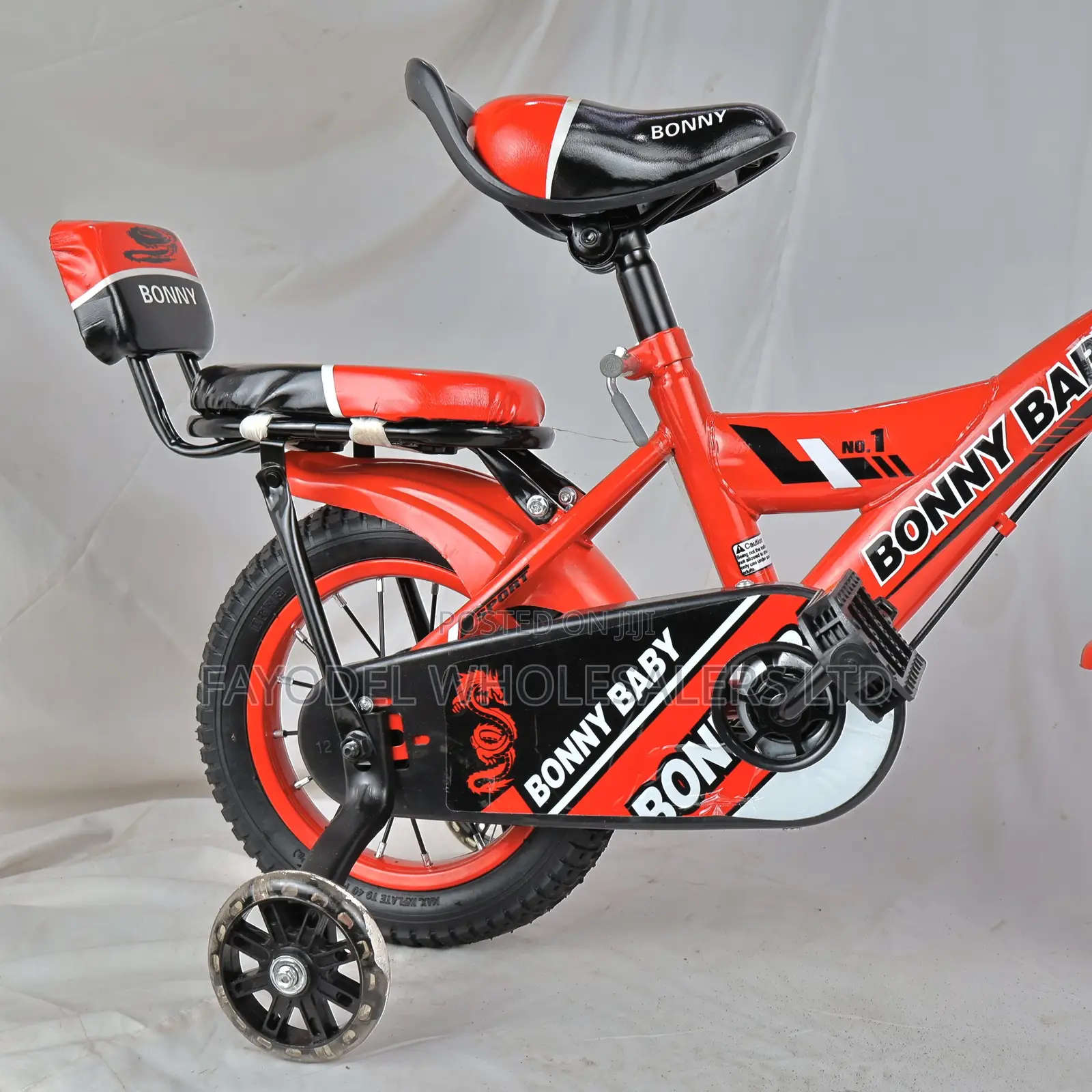 Size 12 Bony Baby Bike – Red