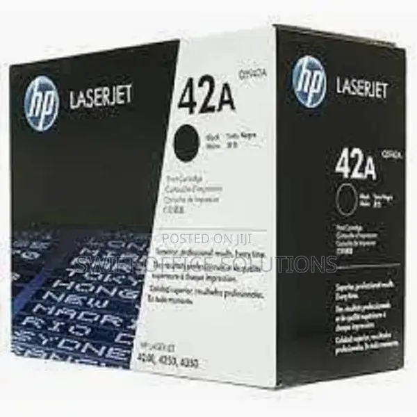 Hp 42a Toner Cartridge (Q5942a)