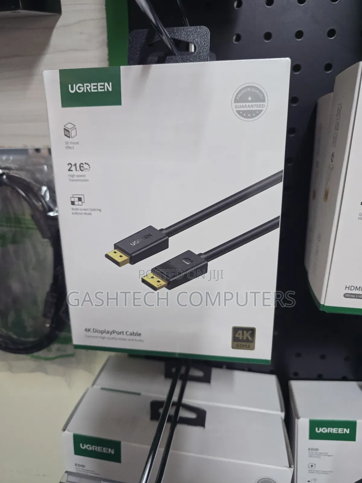 Ugreen Dp102 Dp Male to Male Cable 1.5m 