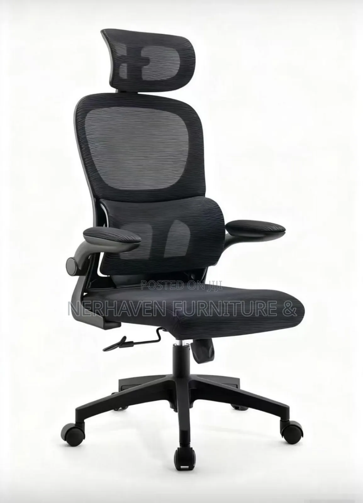 Ergonomic Office Chair Mesh Back Swivel Chair