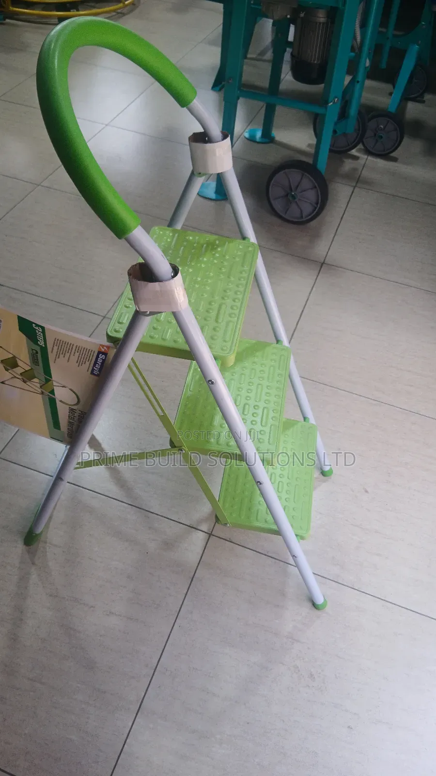 3 Steps Sarayli Mega Metal Ladder