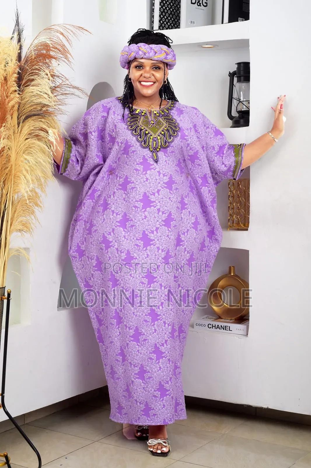 Classy White West Africa Bubu/Dresses With Headgear