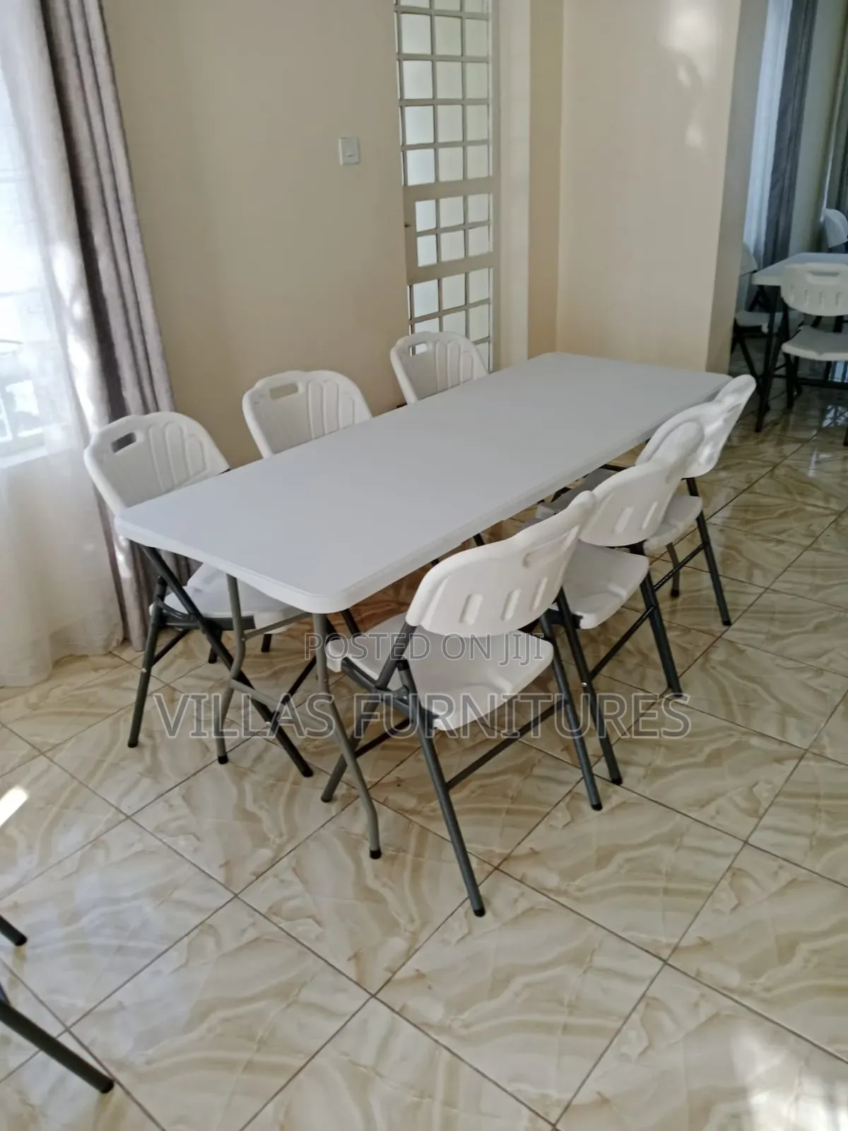 Foldable Dining Table and Chairs