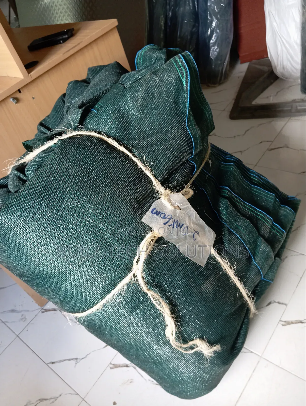 Secure Your Space – Dark Green 90% Privacy Net
