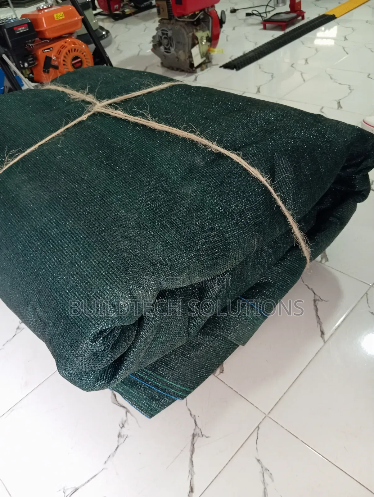 Secure Your Space – Dark Green 90% Privacy Net