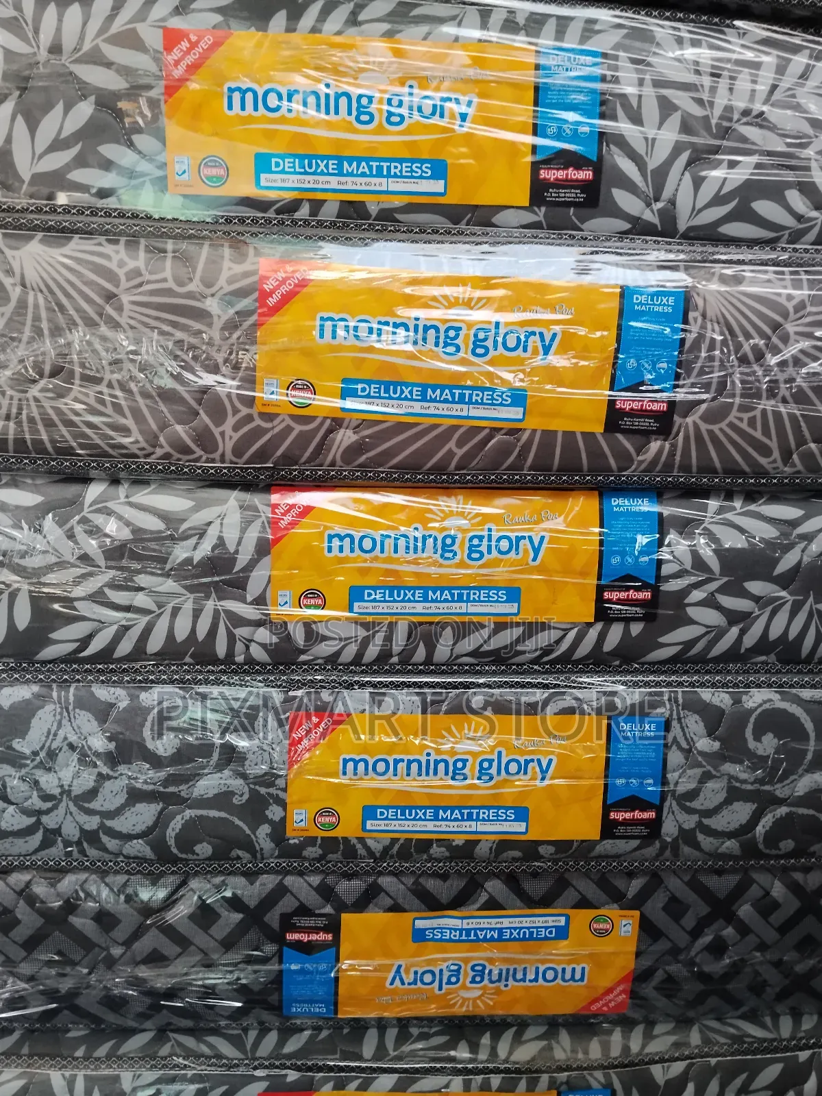 Morning Glory 8′′ Smart Quilted Top Mattress – Deluxe Comfort 4×6