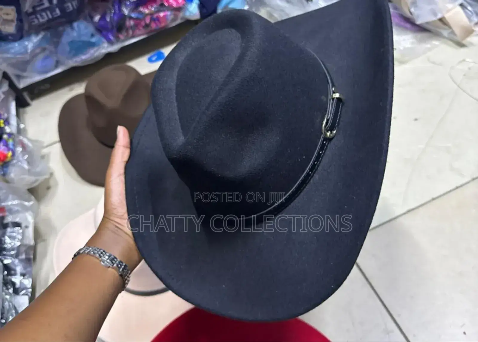 Black Timeless Unisex Cowboy Hat Cowgirl Hat