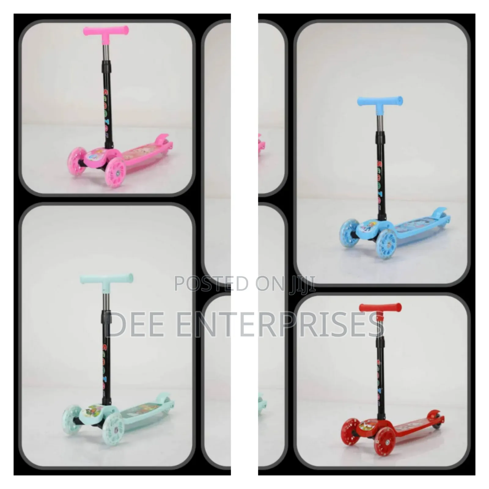 Kid's Foldable and Adjustable Scooter