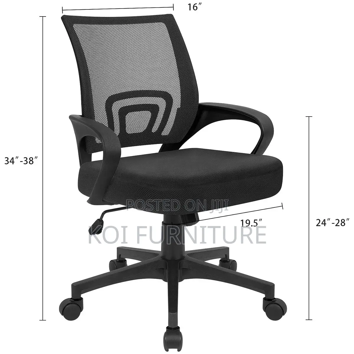 Office Chairs; Clerical Office Chairs With Breathable Backrest