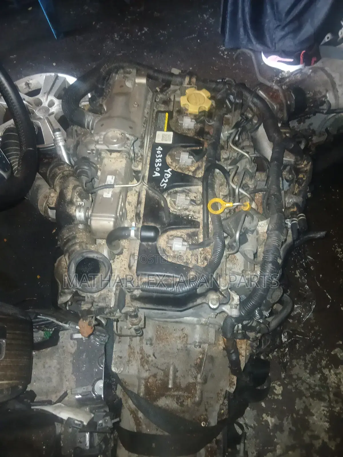 Nissan Yd25 Engine With Gearbox Original Ex-Japan